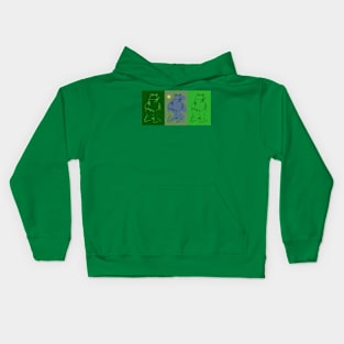 Frog 3 Kids Hoodie